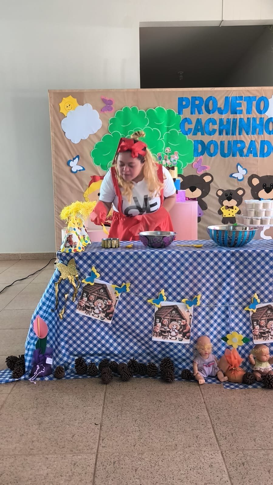 Projeto Cachinhos Dourados na APAE de Quatá — foto 10